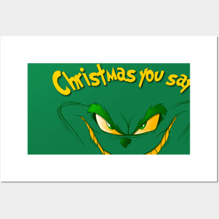 Christmas you say? Posters and Art